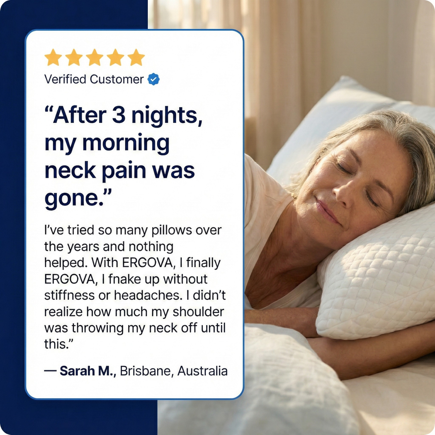 Ergova™ Align Curve Pillow